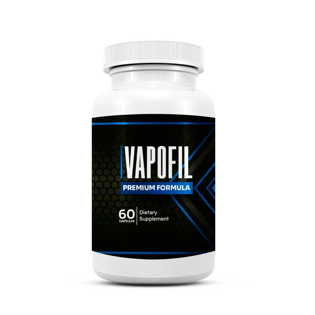 Vapofil official bottle — male vitality supplement review