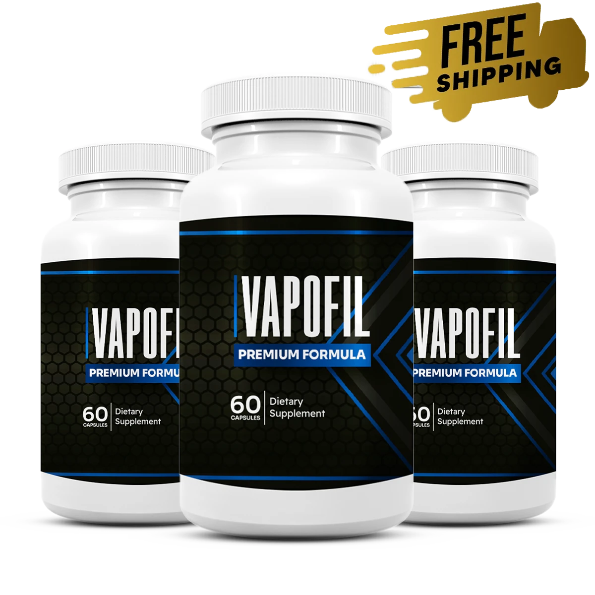 Vapofil 3-bottle package